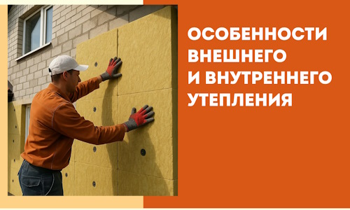Какие особенности внешнего и внутреннего утепления в Чебаркуле